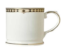 Syracuse China 911191013 Coffee Mug, 9-3/4 Oz., Baroque Pattern, 12/CS
