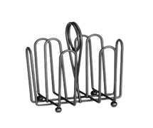 Tablecraft 597CBK Jelly Packet Rack, Black