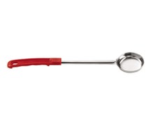 Tablecraft 6702 2 Oz/59 Ml Solid Spoonout W/ Red Handle