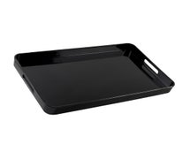 10 Strawberry Street BLK-REC Lacquer Serving Trays Rect. Lacquer Tray, 19.25" X 11.75"