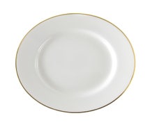 10 Strawberry Street GL0001 Gold Line Dinner Plate, 10.75"