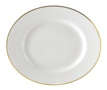 10 Strawberry Street GL0024 Gold Line Charger Plate, 12.25"