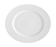 10 Strawberry Street RW0001 Royal White Dinner Plate, 10.75"