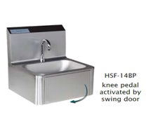 Tarrison TAHSF14BP - Hand Sink, wall mount, single, 14" wide x 10" front-to-back x 5" deep