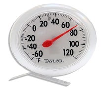 Taylor 5630 Big Read Window/Wall Thermometer, 6" Dial