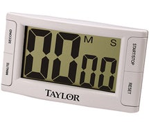 Taylor 5896 Digital Timer, Times Up To 99 Minutes 59 Seconds, 6/CS
