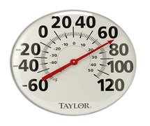 Taylor 681 Patio Thermometer, 18" Diameter