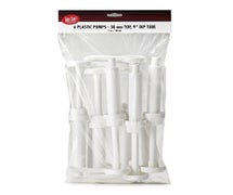 Tablecraft C66238 1 Oz/ 30 Ml Economy Pump, 9" Dip Tube, 12 packs/CS