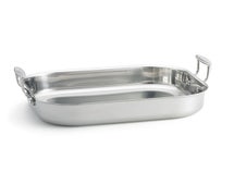 Tablecraft CW2032 6Qt. Tri-Ply Roast Pan, Rectangular,