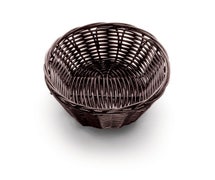 Tablecraft 1471 7"X5"X2" Oval  Basket, Brown