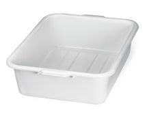 Tablecraft 1537G Plastic Bus Tub, White, Case of 12