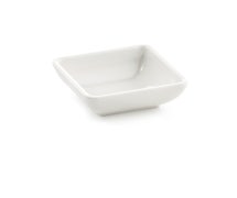 Tablecraft MB21 3X1" Bowl, Square, Melamine, 12/CS