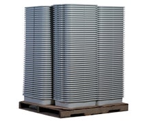 TableCraft P1529G Gray Bus Tub, 21.5" x 15.75" x 5", Pallet of 240