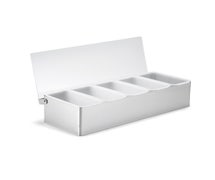 Tablecraft 1605 Condiment Holder, 5 Compartment, 16/CS