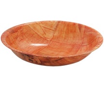 Tablecraft 206 6"  Wovenwood Bowl Mahogany