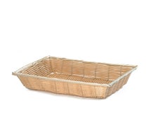Tablecraft 1192W Rectangular Basket/Nat. Woven, 6/CS