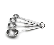 Tablecraft 722 Premium Measuring Spoon Set 4Pc Set