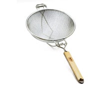 Tablecraft 1024 13.75"Dia Strainer, Dbl Med Mesh, 6/CS