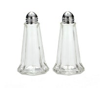 Tablecraft 83S&P 1Oz/30 Ml Eiffel S&P, Glass Shaker, Metal Top