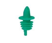 Tablecraft 35G Economy Free Flow Pourer, Green, 144/CS