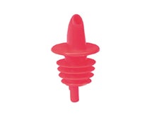 Tablecraft 35R Economy Free Flow Pourer, Red, 144/CS