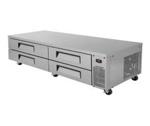 Turbo Air TCBE-82SDR Refrigerated Equipment Stand 4 Drawers, 83-5/8"W