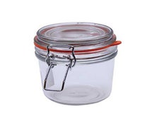 Tablecraft CJS12 Cash & Carry Condiment Jar Set - includes: (4) 12 oz. jar with clip top lid, 4 set/CS