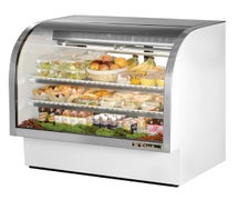 True TCGG-48-LD Deli Case with Curved Glass - Two Door, 23.5 Cu. Ft.