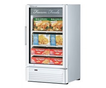 Deluxe Swing Glass Door Freezer - 1 Door, 3 Shelves, 9.3 Cu. Ft., White