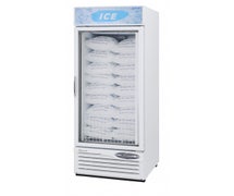 Turbo Air TGIM-23 Ice Merchandiser - 1 Swing Door, 21.1 Cu. Ft.