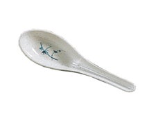 Thunder Group 7003BB Won Ton Soup Spoon, 3/4 Oz., 5-5/8" X 1-5/8", Blue Bamboo, Per Dozen