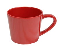 Thunder Group CR9018PR Mug/Cup, 7 Oz., 3-1/8" Dia., Red, Per Dozen