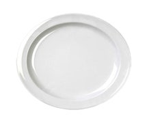 Thunder Group NS106W Plate, 6-1/2" Dia., Round, White, Per Dozen