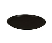 Thunder Group PLST1600BL Serving Tray, 16" Dia., Slip Resistant, Black