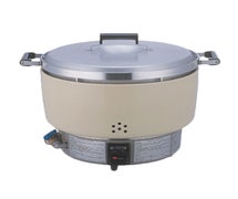 Thunder Group RER55ASL Rice Cooker, 55 Cup Capacity, Lift-Off Cover, Natural Gas
