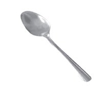 Thunder Group SLDO002 Teaspoon, Medium-Weight, Simple Line-Trimmed Handle, 12/PK