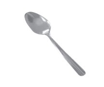 Thunder Group SLWD002 18/0 Stainless Steel Teaspoon with Bright Finish, 12/Pack