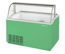 Turbo Air TIDC-47 Ice Cream Dipping Cabinet - 10.31 Cu. Ft., Green