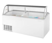 Turbo Air TIDC-70 Ice Cream Dipping Cabinet - 16.07 Cu. Ft., White