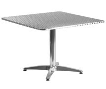 Flash Furniture 31.5'' Square Aluminum Indoor-Outdoor Table with Base