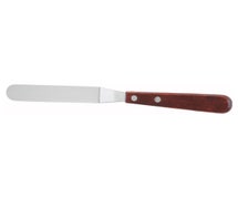 Winco TOS-4 Offset Spatula, 3-1/2" x 3/4", Wood Handle