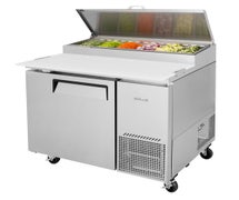 Turbo Air TPR-44SD-N - Super Deluxe Refrigerated Pizza Prep Table - 1 Door - 14 Cu. Ft.