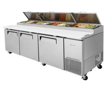 Turbo Air TPR-93SD Pizza Prep Table 3 Doors