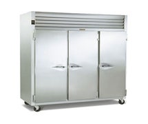 Reach-In Refrigerator - Three Section, Full Height, Solid Door, Export