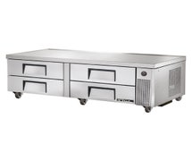 True TRCB-72-HC Refrigerated Chef Base - Four Drawer - 72"W