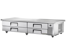 True TRCB-82-86 Refrigerated Chef Base - Four Drawer - 86"W