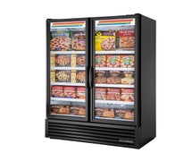 True FLM-54F-TSL01 Full Length Freezer Merchandiser, Two-Section, Hinged Right-Right