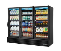 True FLM-81-TSL01 Full Length Refrigerated Merchandiser, Three-Section, 1 Left Hinged, 2 Right Hinged Doors