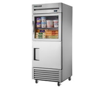 True T-23-1-G-1 Reach-In Refrigerator - Two Half Door - 23 Cu. Ft.