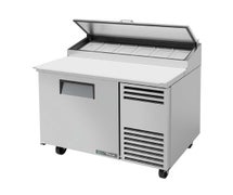 True TPP-44 Pizza Prep Table for 6 Pans - One Door - 44"W